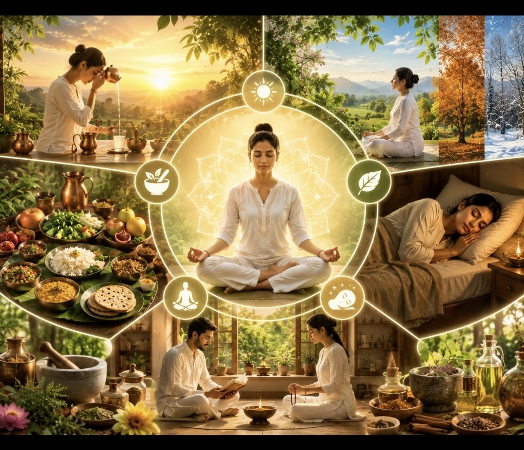 Ayurveda for Daily Living — daily and seasonal routine as practical medicine