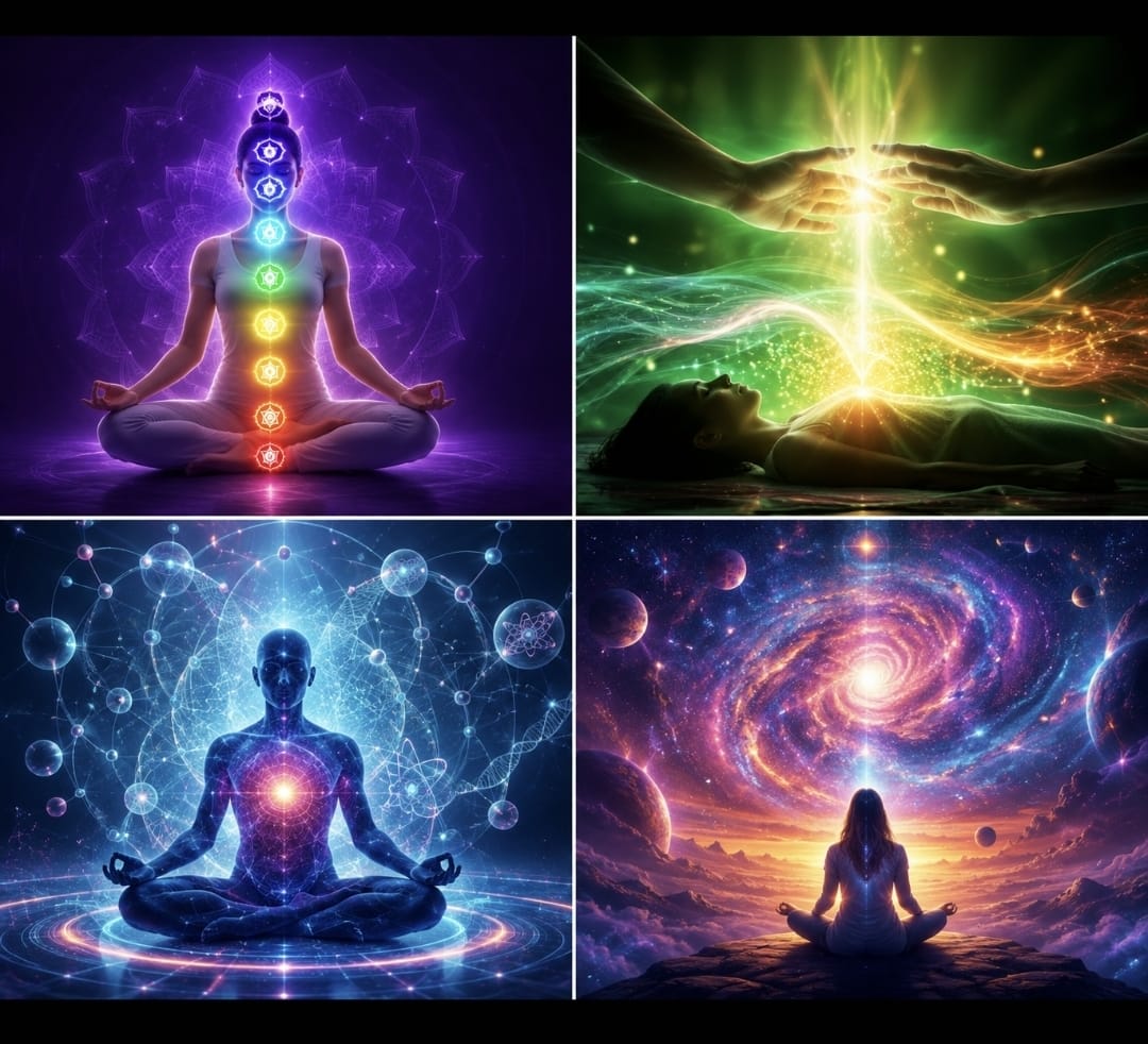 Chakra Science and Energy Healing — the seven chakras and the subtle body