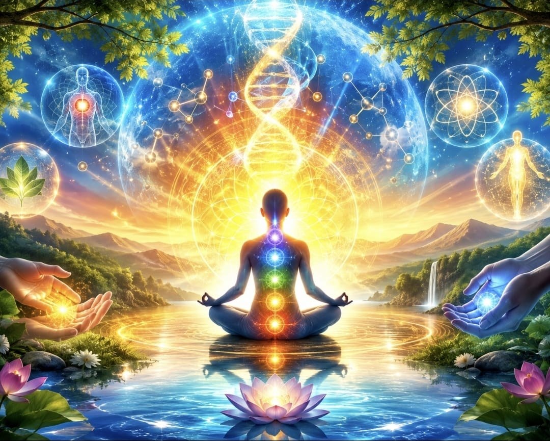 Energy healing and chakra alignment